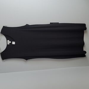 Avenue  sleeveless knit black dress 22/24